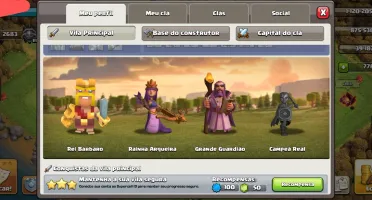 Vendo conta de Clash off clans vc 11 quase full