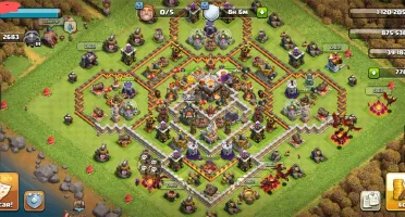 Vendo conta de Clash off clans vc 11 quase full
