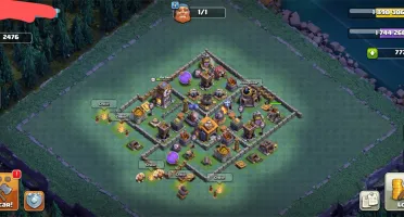 Vendo conta de Clash off clans vc 11 quase full