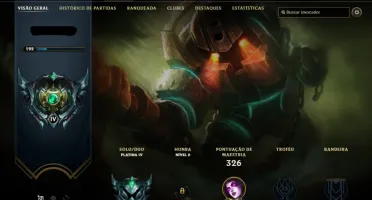 Conta Platina IV com 34 skins habilitadas + de 80 campeões