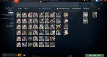 Conta Dota 2 Com Arcanas Ti10