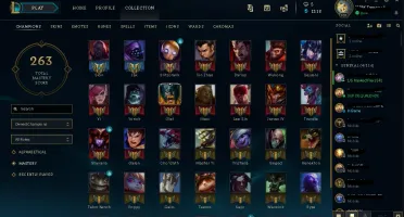 Conta de LoL Prata 1 ( 80 Campeões ) ( Lux elemental )