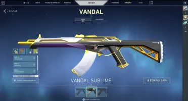 CONTA VALORANT PLAT / VARIAS SKINS