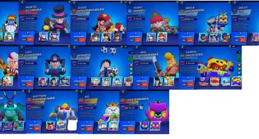 53 brawlers no total + 165 gemas / 23 mil troféus