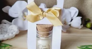 Vela Aromática Personalizada Lembrancinha Batizado