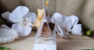 Vela Aromática Personalizada Lembrancinha Batizado