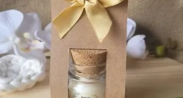 Vela Aromática Personalizada Lembrancinha Batizado