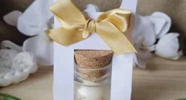 Vela Aromática Personalizada Lembrancinha Batizado