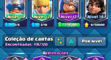 Conta Top Clash Royale