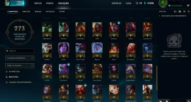 Conta League of Legends Ouro I