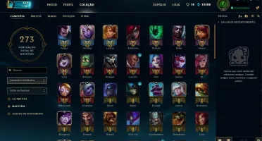 Conta League of Legends Ouro I