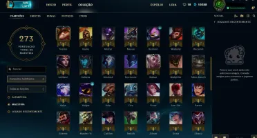 Conta League of Legends Ouro I