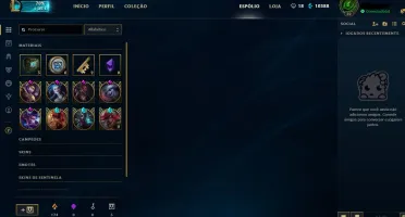 Conta League of Legends Ouro I