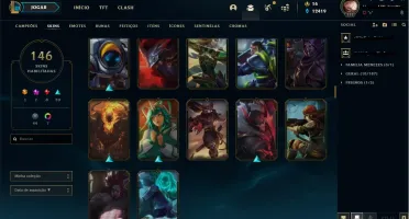 Conta LOL nivel 212