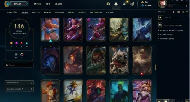 Conta LOL nivel 212