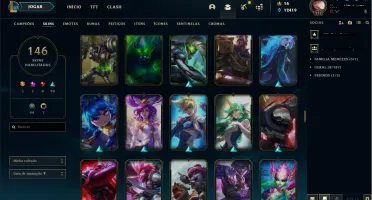 Conta LOL nivel 212