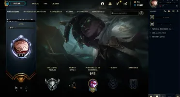Conta LOL nivel 212