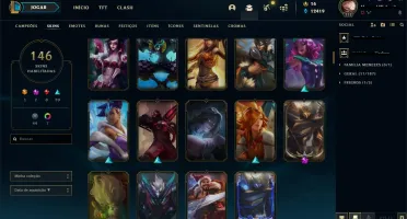 Conta LOL nivel 212