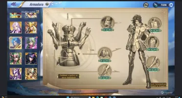 Conta Saint Seiya Awakening A139