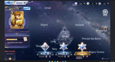 Conta Saint Seiya Awakening A139