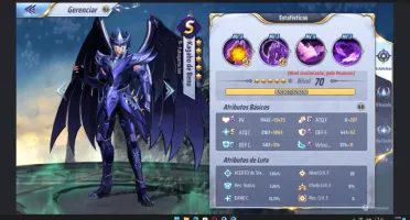 Conta Saint Seiya Awakening A139