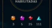 Conta de lol Elo: PRATA 4 (SOLOQ) OURO 4 (FLEX) 3 SKINS ULT
