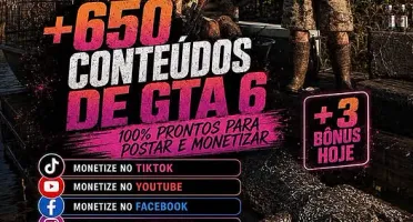 +De 650 Vídeos Prontos Do Gta 6