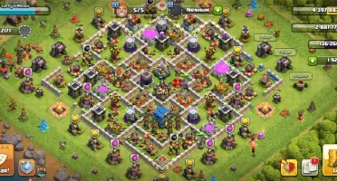 Vendo contas de clash of clans pack cv12 recente e cv10 full