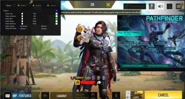 Hack/Cheat Cod Mobile Emulador Gameloop