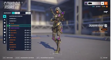 Conta Overwatch 2 nv 200 com muitas skins de passes