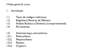 Oys: Engenharia Reversa e Análise de Malwares
