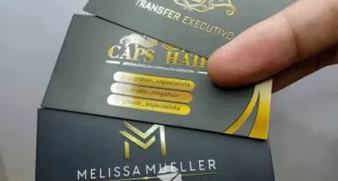 Cartão de Visita Verniz Localizado