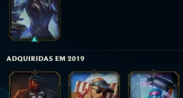 Conta LOL LVL 30 - UNRANKED