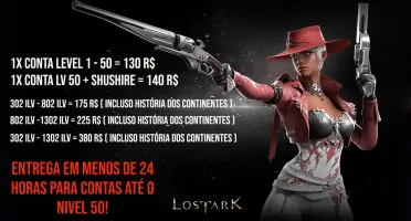 GEAR UP✔ILV UP✔LV 1-50UP✔QUALQUER CONTINENTE✔ALL QUEST✔