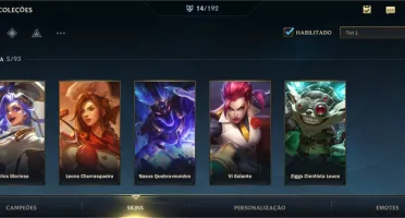 Conta league of Legends: Wild Rift