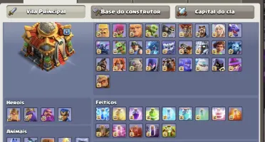 CV 16 FULL + Clã Level 26 Capitólio 10 Mestre 1