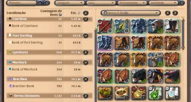 Conta albion 1.35bi de fama endgame zvz/mist espadas 940