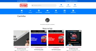 Script Loja Virtual Automática + 20 Produtos Integrados