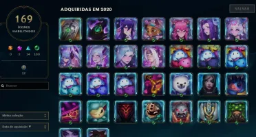 Conta Platina 4/ 103 Skins ( Conta pessoal)