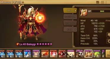 Conta Summoner War, LD nat5 SHAN, tricarus, time dot, toah