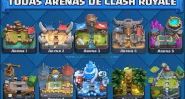 SUBO SEUS TROFÉUS/ARENA CLASH ROYALE