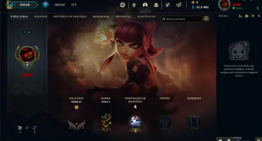 Conta De Lol Ferro 4 - Sem Email Confirmado + ⭐ Brinde ⭐