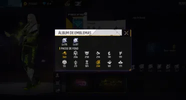 "Combo: Conta Kwai 56K Platina + Conta Ff Antiga (2022)".