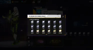 "Combo: Conta Kwai 56K Platina + Conta Ff Antiga (2022)".
