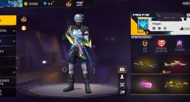 "Combo: Conta Kwai 56K Platina + Conta Ff Antiga (2022)".