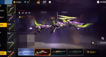 "Combo: Conta Kwai 56K Platina + Conta Ff Antiga (2022)".