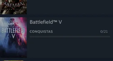 Conta steam com BFV