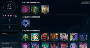 Conta Lol Bronze, 6 Skins, 1 Lendária, Upada na Mão, Lvl 31