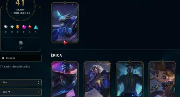 Conta Lol Bronze, 6 Skins, 1 Lendária, Upada na Mão, Lvl 31