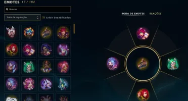 Conta Lol Bronze, 6 Skins, 1 Lendária, Upada na Mão, Lvl 31